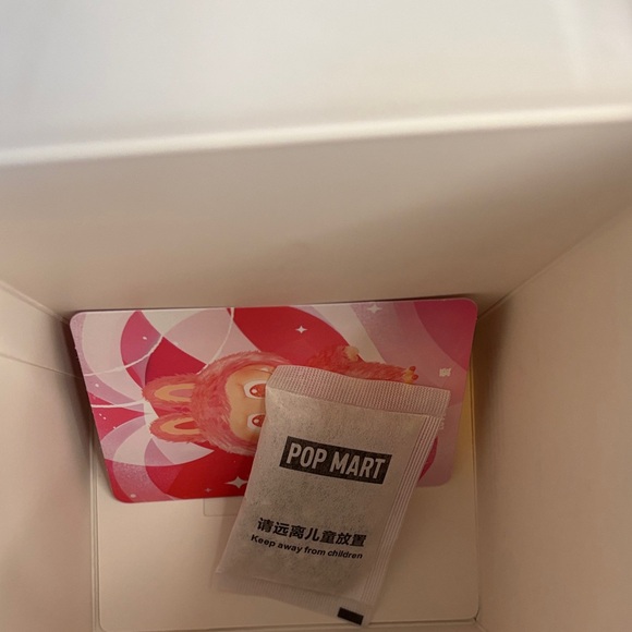 Big into Energy the Monster “love” Labubu bag charm authentic PopMart - Picture 6 of 8